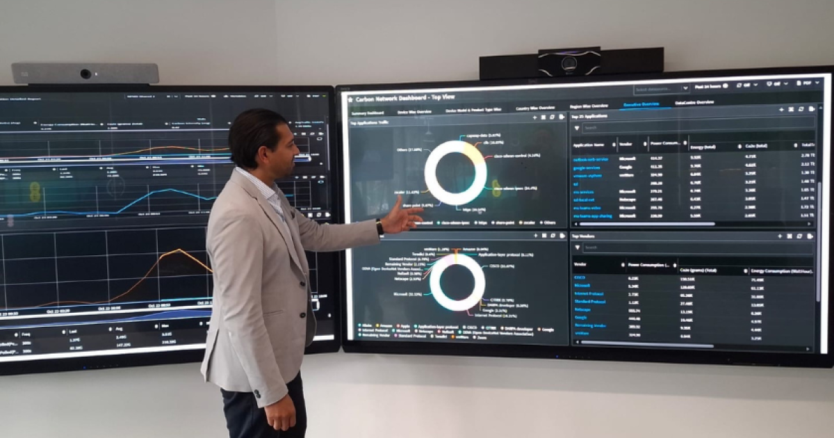 CarbonTrack Dashboard Illustration